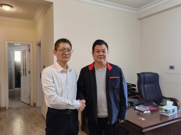壹定发最新官方网站公司董事长王元旦一行访问中铁二局埃塞分公司